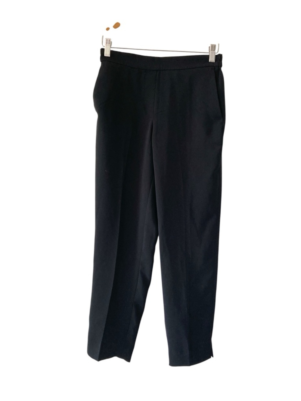 J. Crew Factory Black Cropped Tapered Pants